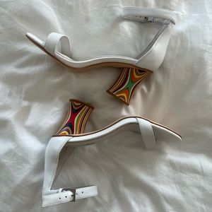 Jeffrey Campbell Striped Heels